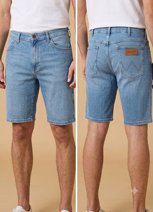 Джинсовые шорты wrangler мужские (оригинал)