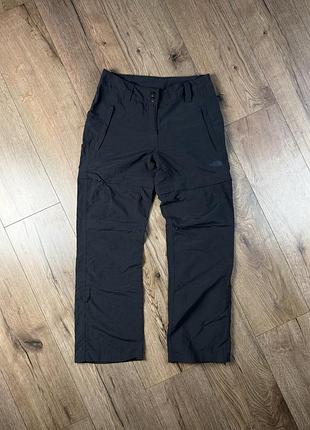Штани the north face трансформери шорти трекінгові карго tnf grey