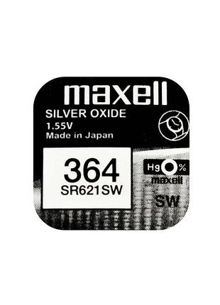 Батарейка maxell sr621sw 1pc eu mf (364) a 1шт (m-18292700)