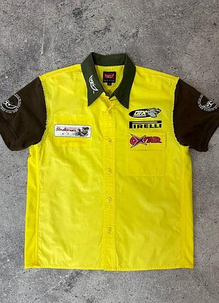 Сорочка чоловіча f1 racing motorsport pit crew
