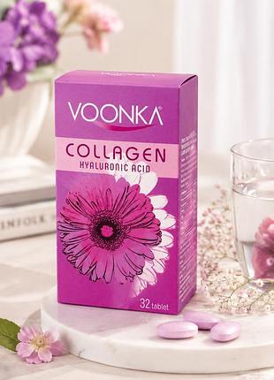 V o o n k a —- c o l l a g e n + h y a l u r o n i c   a c i d —- 32 таб