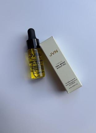 Олійка для скальпу jvn mini complete pre-wash scalp & hair strengthening treatment oil