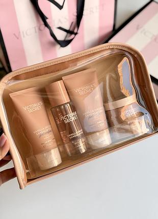 Подарунковий набір з косметичкою vanilla orchid sandalwood victoria’s secret