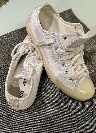 Шкіряні кеди converse