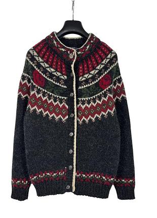100% шерстяная кофта woolrich