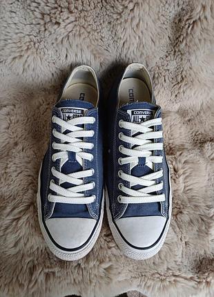 Оригинальные кеды converse chuck taylor all star low navy, размер 43