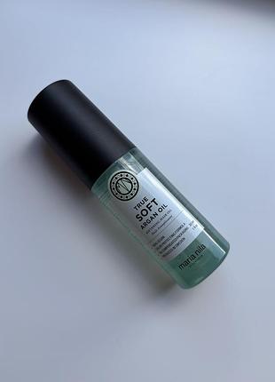 Арганова олія для волосся maria nila true soft argan oil