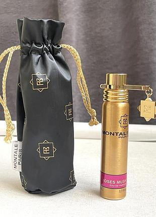Оригінал.  🧚‍♀️roses musk від montale - це парфум для жінок, обʼєм 20 мл . в мішечку.