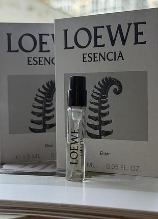 Оригінал пробник esencia elixir loewe
