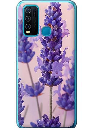 Чехол силиконовый на телефон vivo y50 лаванда "6037u-1925-58250"