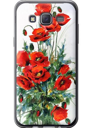 Чехол 2d пластиковый на телефон samsung galaxy j5 (2015) j500h маки "523t-100-58250"