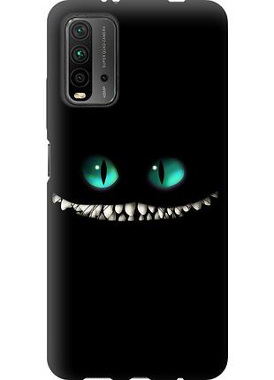 Чехол tpu на телефон xiaomi redmi 9t чеширский кот "689b-2257-58250"