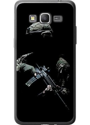 Чехол 2d пластиковый патриотический на телефон samsung galaxy j2 prime защитник v3 "5226t-466-58250"