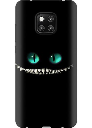 Чехол 2d пластиковый на телефон huawei mate 20 pro чеширский кот "689t-1567-58250"