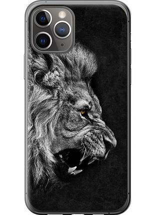 Чохол 2d пластиковий на телефон iphone 11 pro лев "1080t-1788-58250"