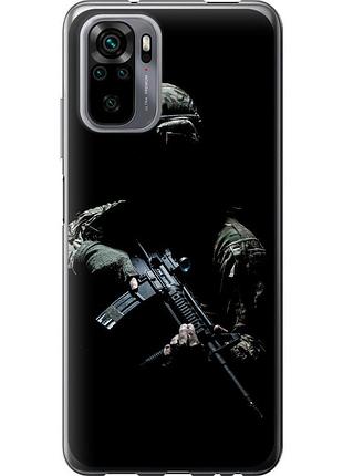 Чехол силиконовый патриотический на телефон xiaomi redmi note 10s защитник v3 "5226u-2577-58250"