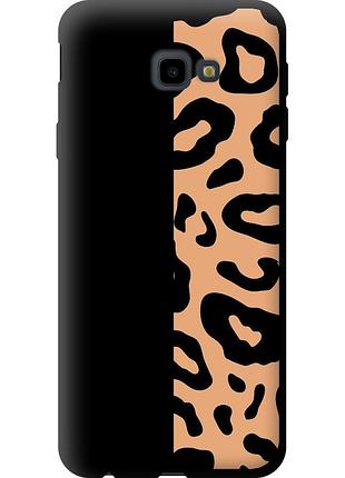 Чехол tpu на телефон samsung galaxy j4 plus 2018 пятна леопарда "4269b-1594-58250"