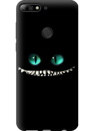 Чохол tpu на телефон huawei y7 prime 2018 чеширський кіт "689b-1509-58250"
