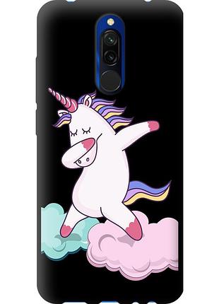 Чехол tpu на телефон xiaomi redmi 8 единорог "4702b-1806-58250"