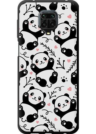 Чохол tpu на телефон xiaomi redmi note 9 pro панди "4318b-1911-58250"