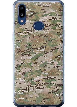 Чехол 2d пластиковый на телефон samsung galaxy a10s a107f камуфляж v5 "1201t-1776-58250"