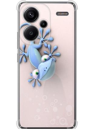 Чохол силіконовий протиударний с посиленими кутами на телефон xiaomi redmi note 13 pro plus 5g гекончик "1094sp-3400-58250"