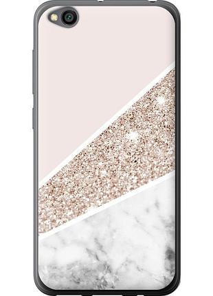 Чохол силіконовий на телефон xiaomi redmi go пастельний мармур "4342u-1667-58250"