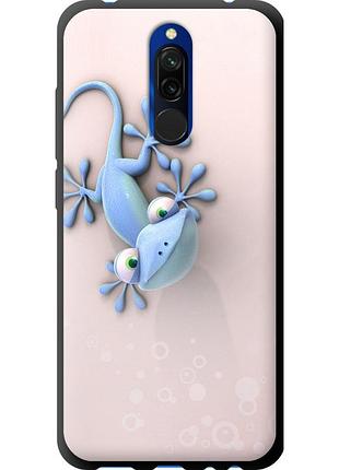 Чехол tpu на телефон xiaomi redmi 8 геккончик "1094b-1806-58250"