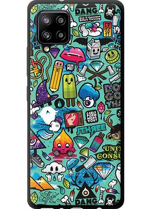 Чохол tpu на телефон samsung galaxy a42 a426b стікер бомбінг 1 "693b-2098-58250"