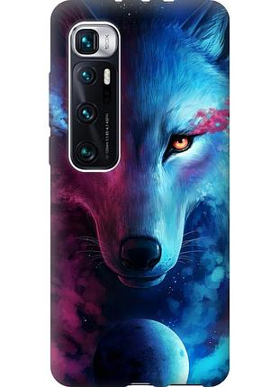 Чохол 2d пластиковий на телефон xiaomi mi 10 ultra арт-вовк "3999t-2064-58250"