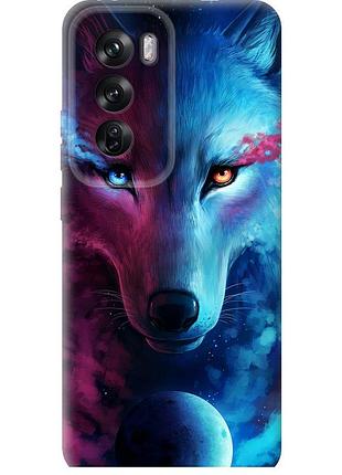 Чохол силіконовий на телефон oppo reno12 pro 5g арт-вовк "3999u-3740-58250"