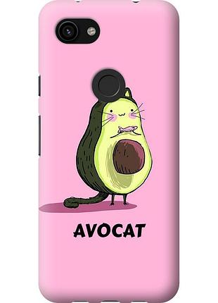 Чохол 2d пластиковий на телефон google pixel 3a xl avocat "4270t-1713-58250"