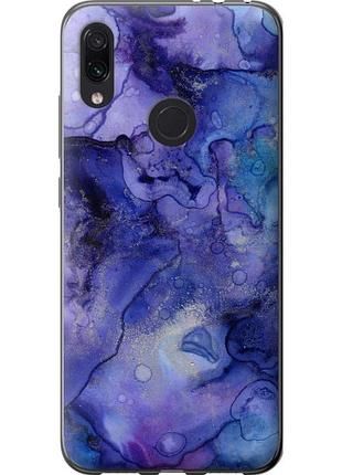 Чехол силиконовый на телефон xiaomi redmi note 7 мрамор 7 "4802u-1639-58250"