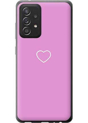 Чохол 2d пластиковий на телефон samsung galaxy a52s 5g a528b серце 2 "4863t-2583-58250"