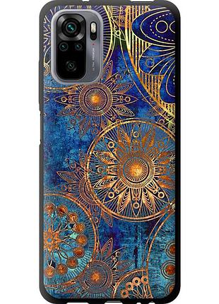 Чохол tpu на телефон xiaomi redmi note 10s золотий візерунок "678b-2577-58250"
