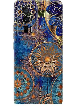 Чохол силіконовий на телефон xiaomi redmi k60 золотий візерунок "678u-2973-58250"