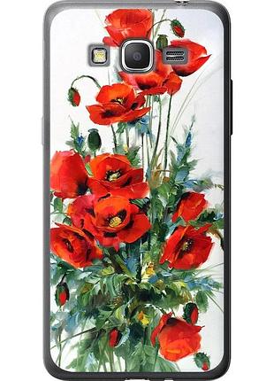 Чохол 2d пластиковий на телефон samsung galaxy grand prime g530h маки "523t-74-58250"