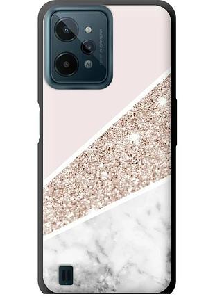Чехол tpu на телефон realme c31 пастельный мрамор "4342b-2593-58250"