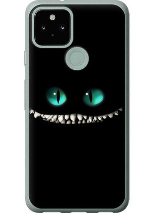Чехол силиконовый на телефон google pixel 5 чеширский кот "689u-2044-58250"