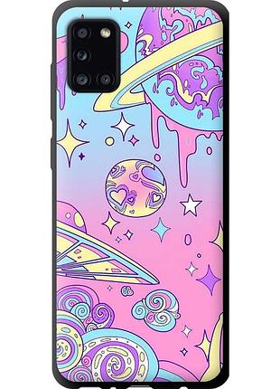 Чохол tpu на телефон samsung galaxy a31 a315f рожева галактика "4146b-1908-58250"