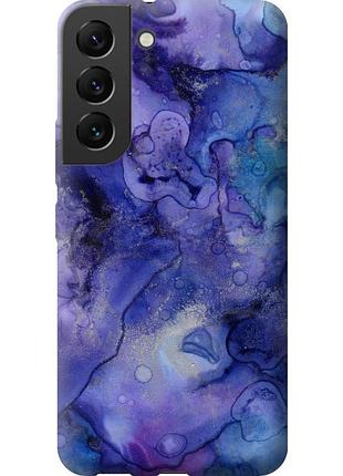 Чехол силиконовый на телефон samsung galaxy s22 мрамор 7 "4802u-2494-58250"