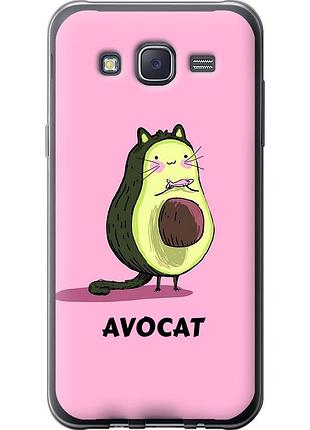 Чехол 2d пластиковый на телефон samsung galaxy j5 (2015) j500h avocat "4270t-100-58250"