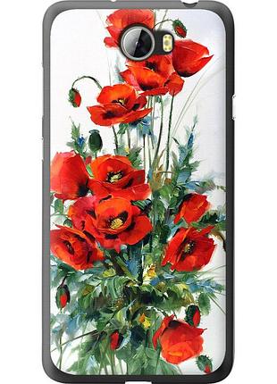 Чохол силіконовий на телефон huawei y5 ii маки "523u-496-58250"