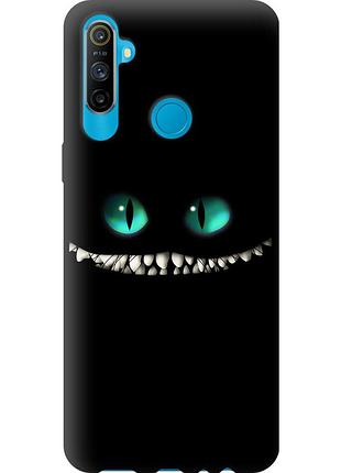 Чехол tpu на телефон realme c3 чеширский кот "689b-1889-58250"