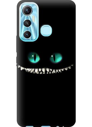 Чохол силіконовий на телефон infinix hot 11 чеширський кіт "689u-2762-58250"