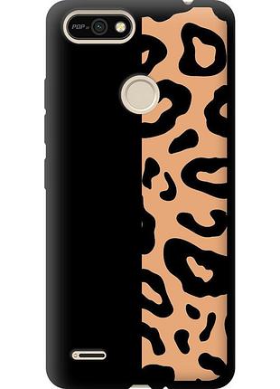 Чехол tpu на телефон tecno pop 2f b1f пятна леопарда "4269b-2391-58250"
