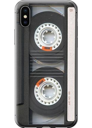 Чехол силиконовый на телефон iphone xs кассета "876u-1583-58250"
