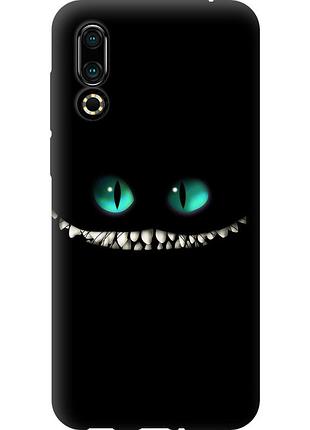 Чохол силіконовий на телефон meizu 16s чеширський кіт "689u-1701-58250"