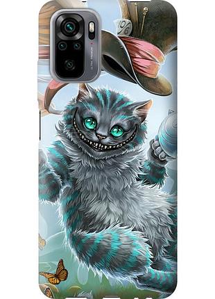 Чохол силіконовий на телефон xiaomi poco m5s чеширський кіт 2 "3993u-3117-58250"