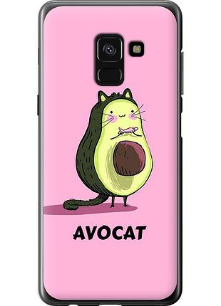 Чохол 2d пластиковий на телефон samsung galaxy a8 2018 a530f avocat "4270t-1344-58250"